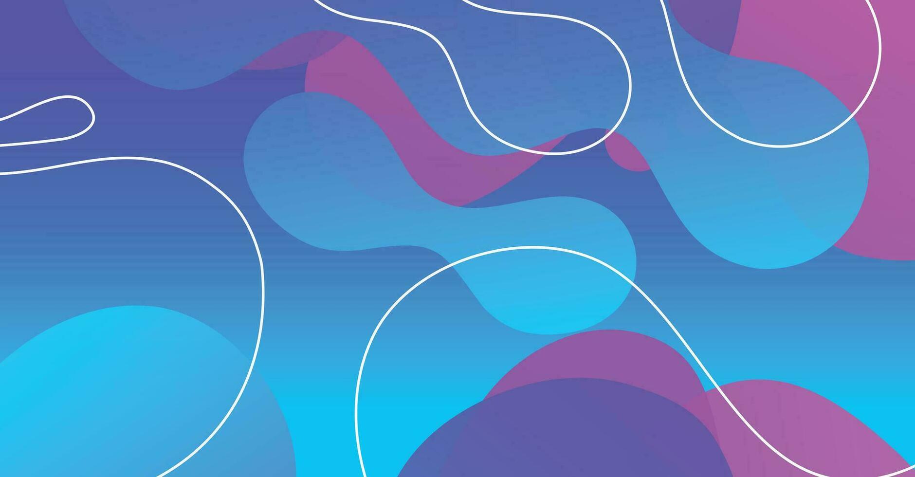 Abstract liquid wave background with colorful background vector