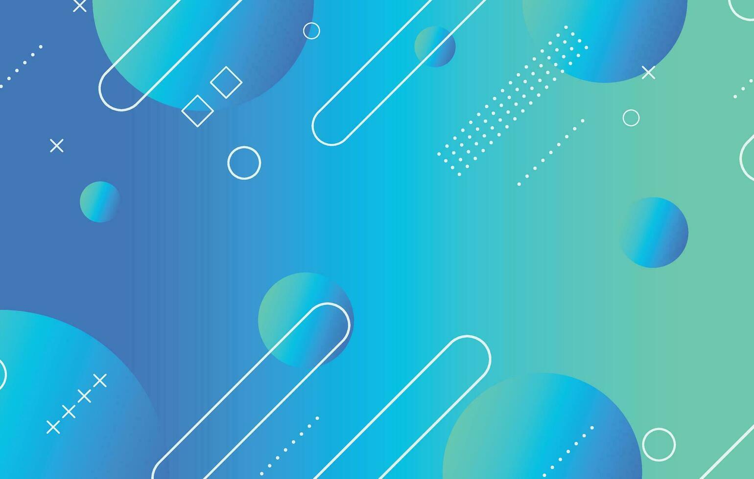 Abstract colorful geometric background. Blue elements with gradient vector