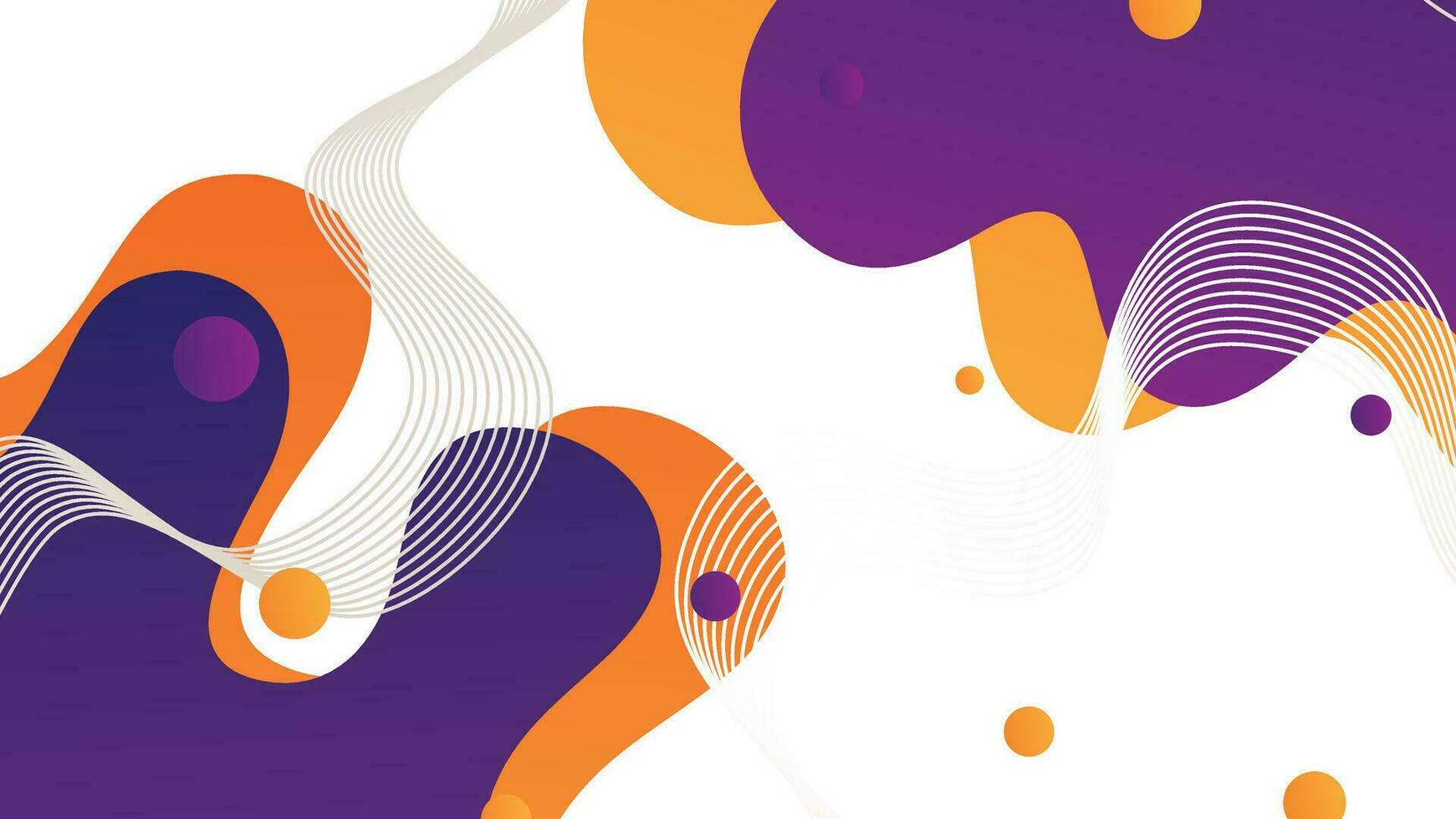 Abstract colorful geometric background. Liquid color background design vector
