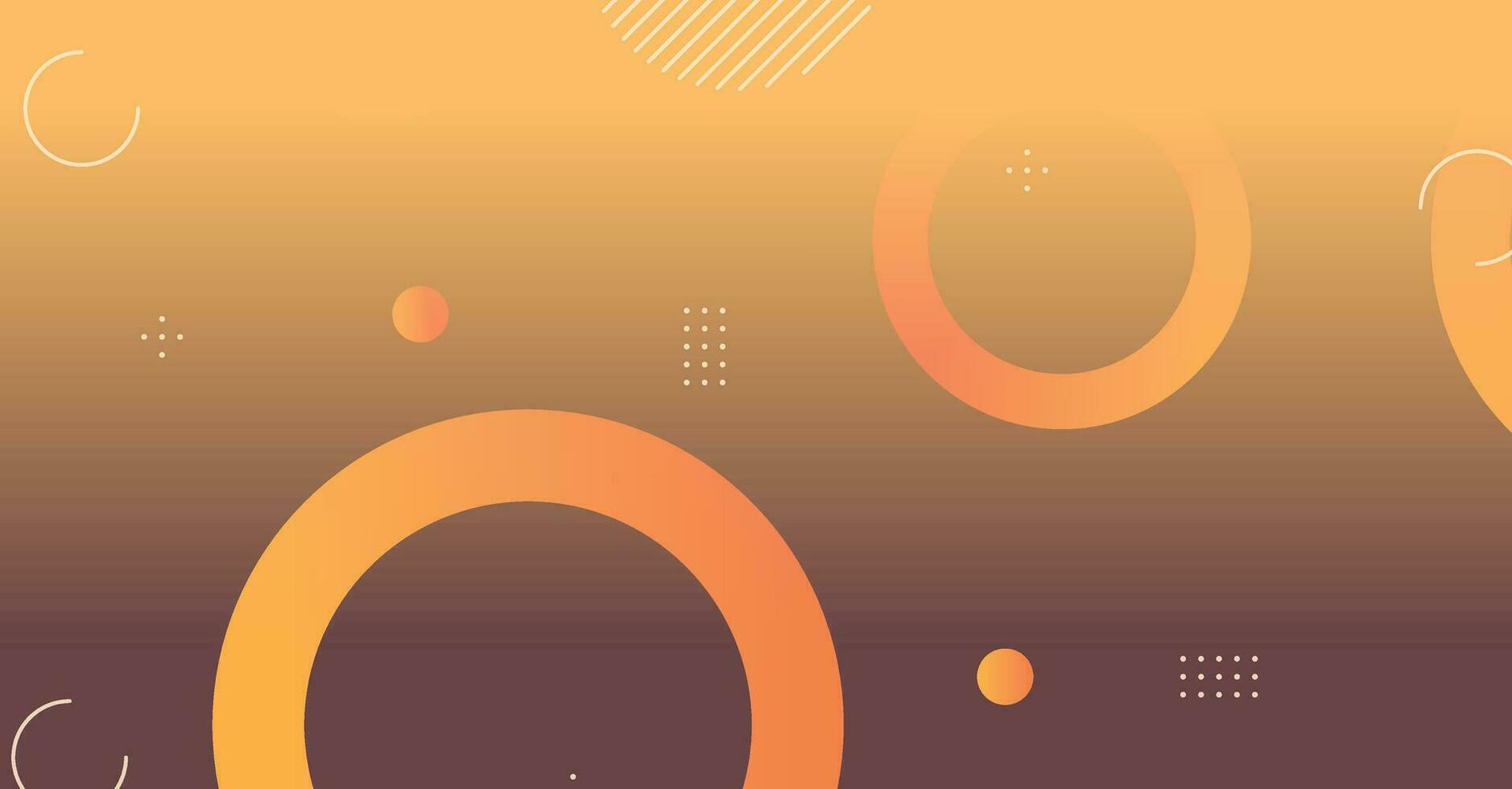 Abstract minimal gradient geometric circle background vector