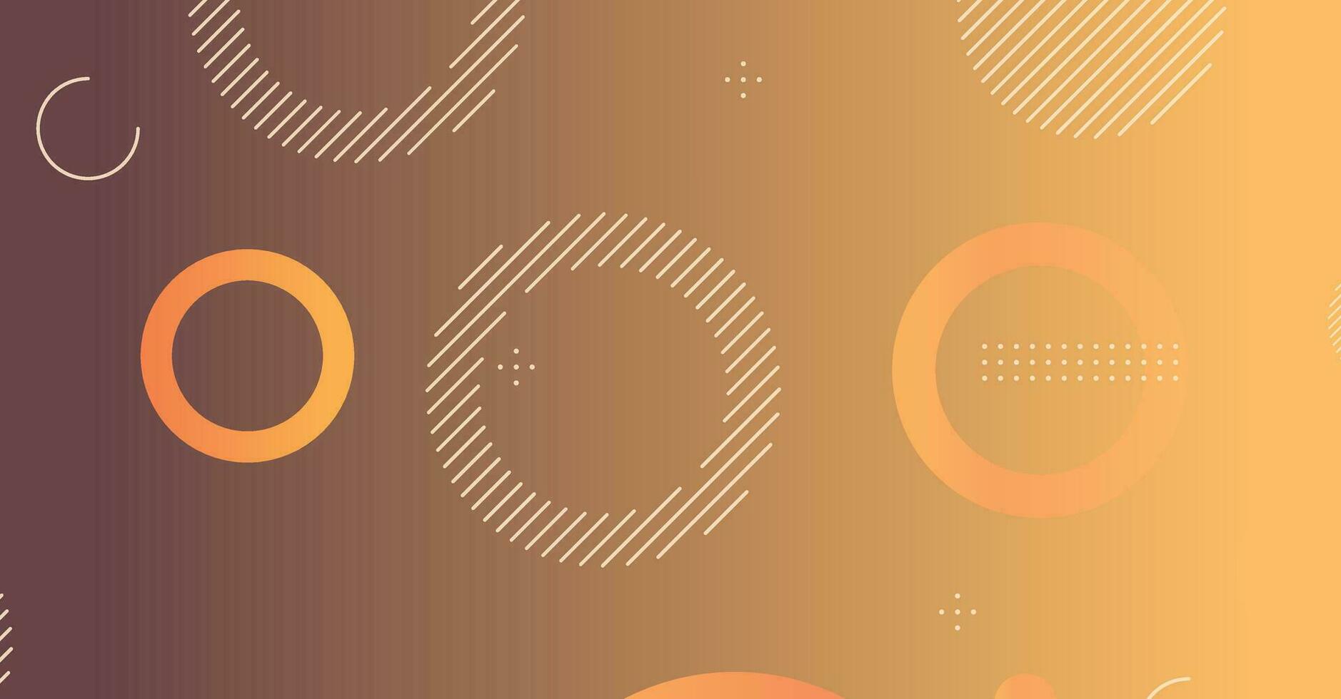 Abstract minimal gradient geometric circle background vector