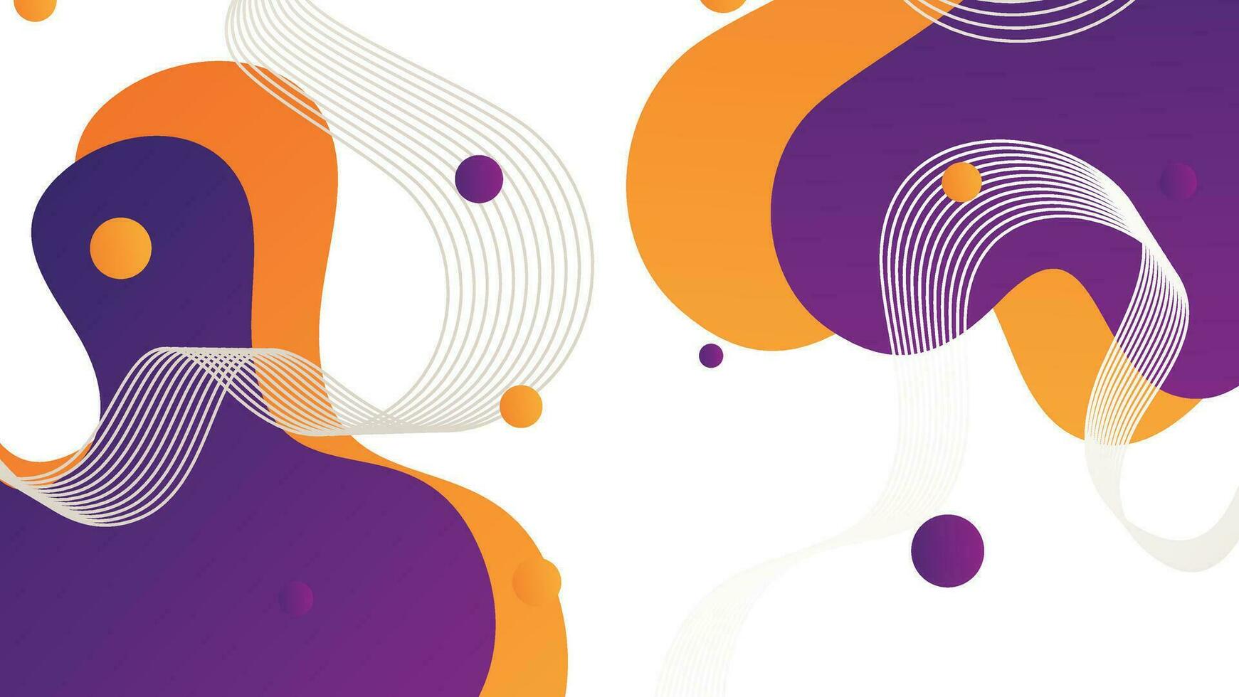 Abstract colorful geometric background. Liquid color background design vector