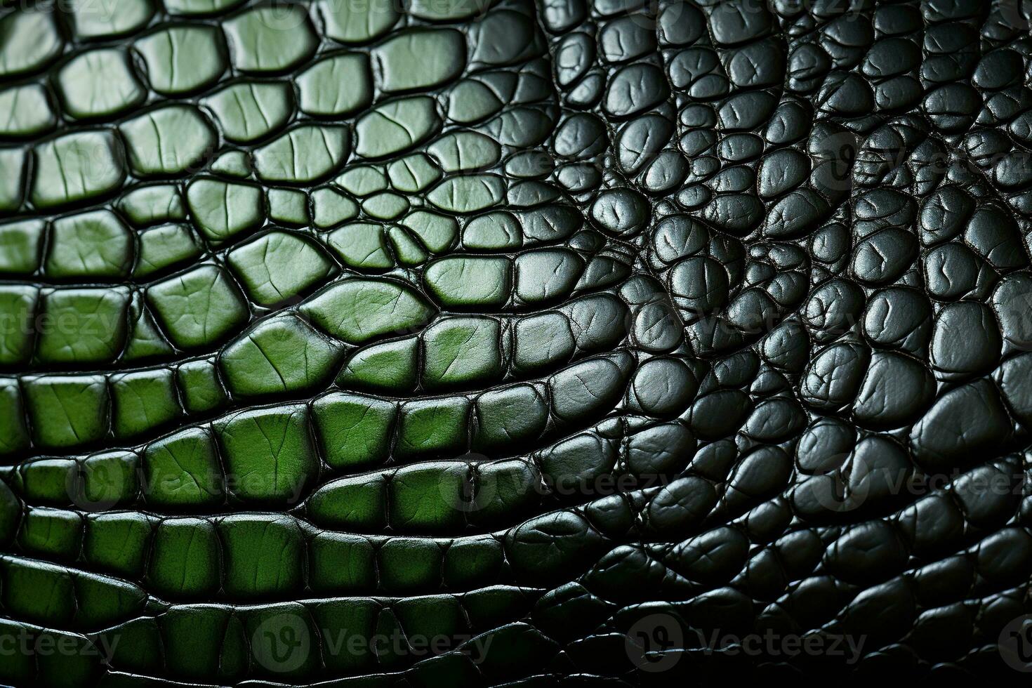 Pattern texture of crocodile skin. Generated by artificial intelligence photo