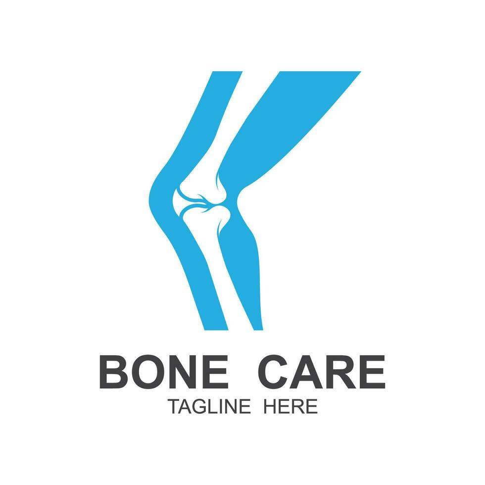 joint care, bone care logo vector icon illustration design. logo for hospital, finance, and brand company