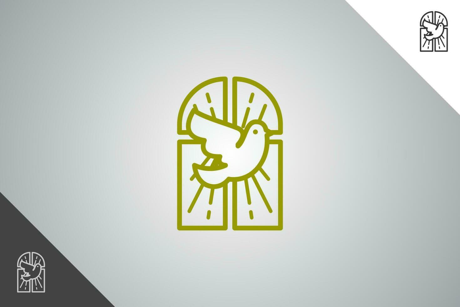 Bird modern logotype and symbol. Perfect logo for business related to animal, pet and veterinary. Isolated on background. Vector eps 10.