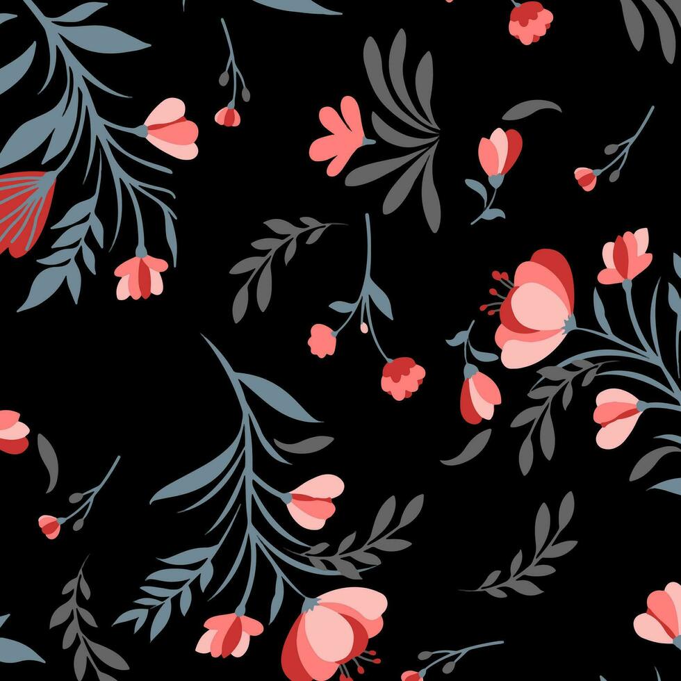 floral,ornament,abstract pattern suitable for textile and printing needs vector