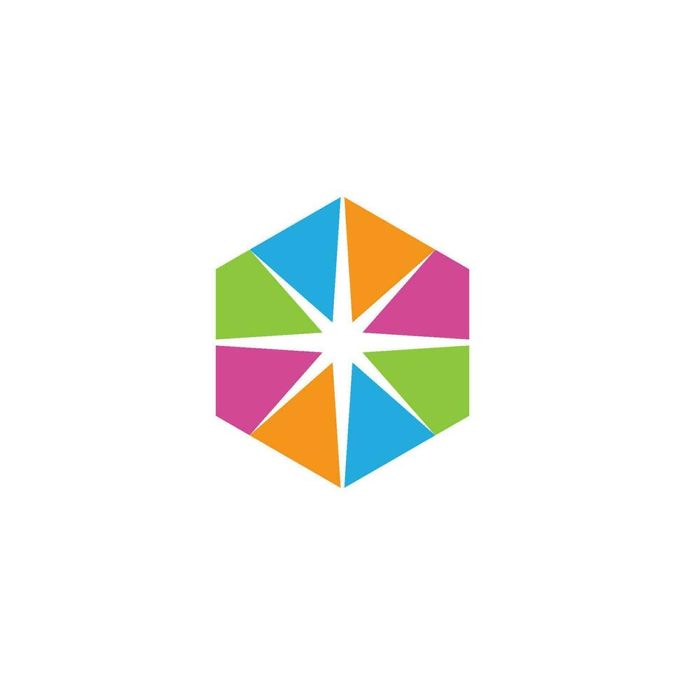 Star icon Template vector