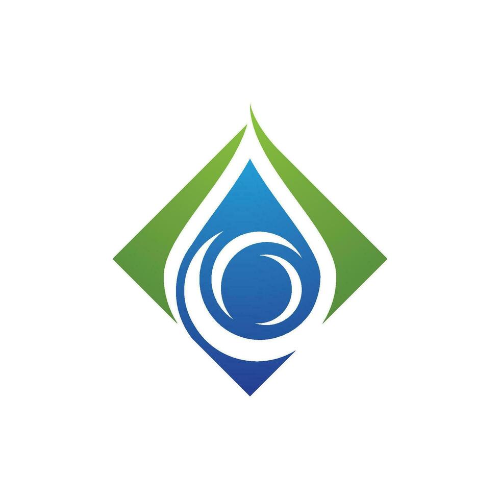 water drop Logo Template vector