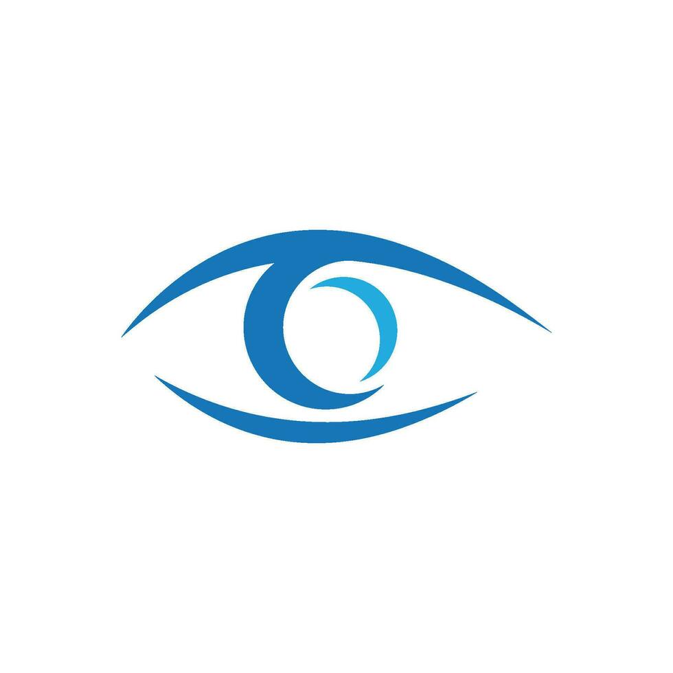 Eye Care vector logo design