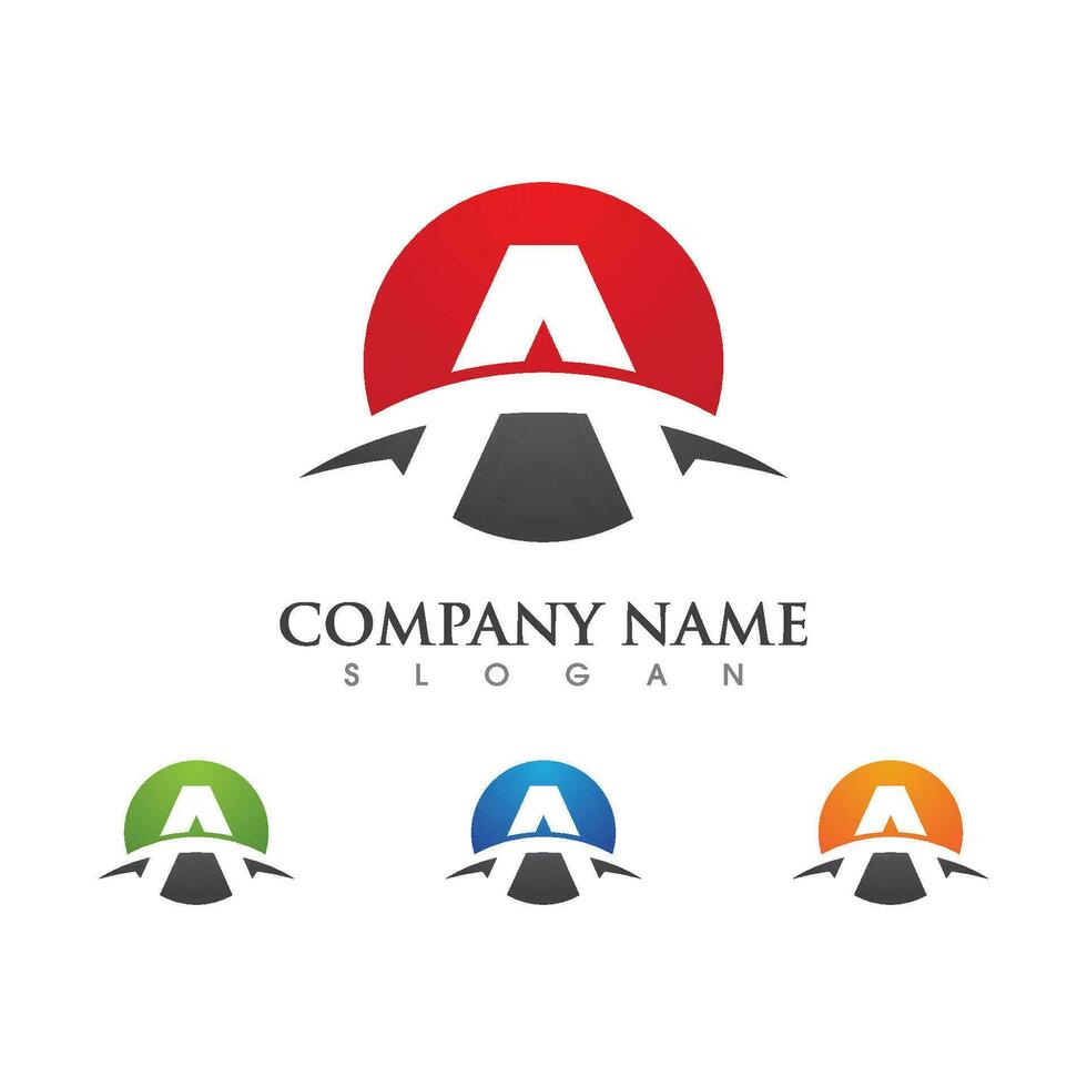 A Letter Logo Template vector