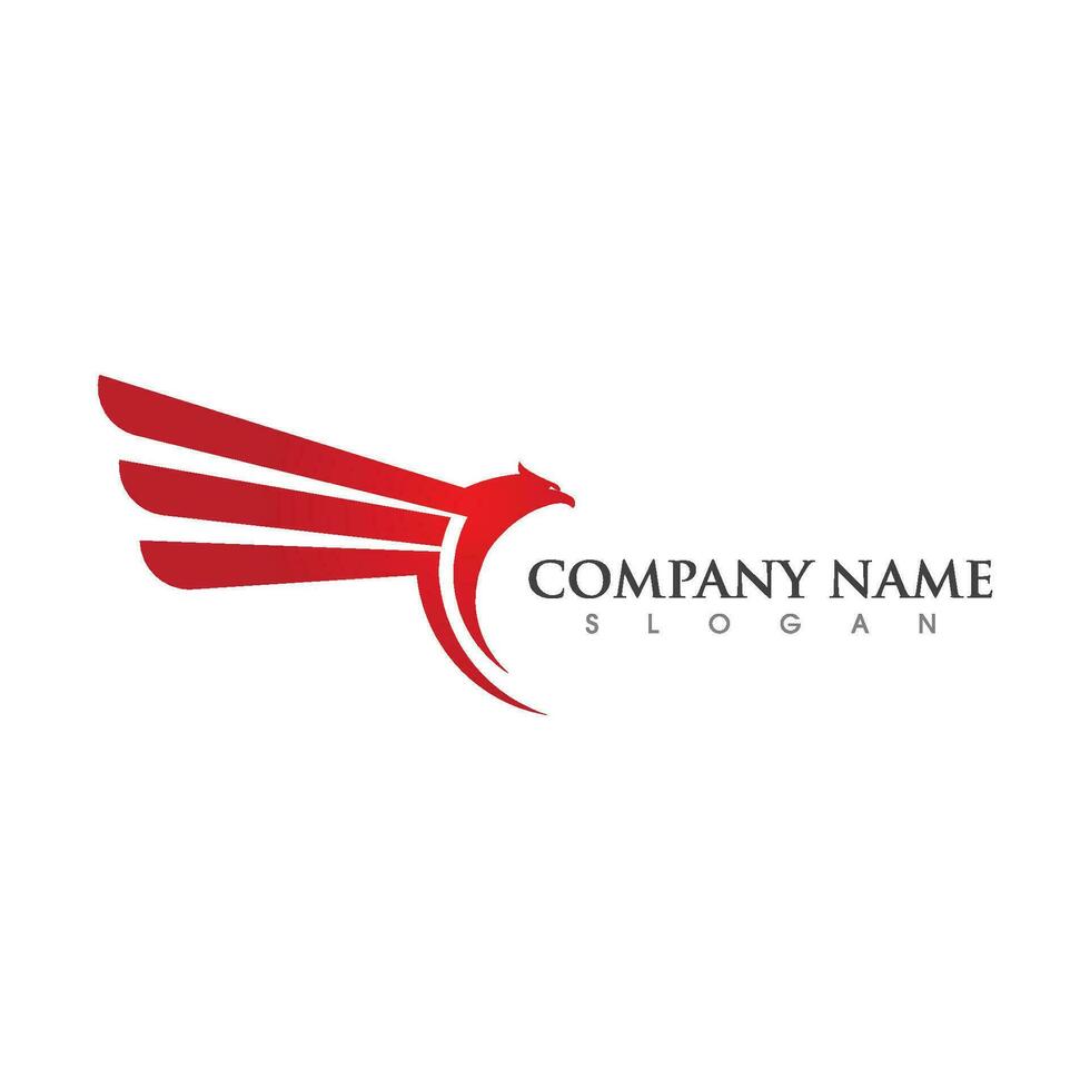 Falcon Logo Template vector