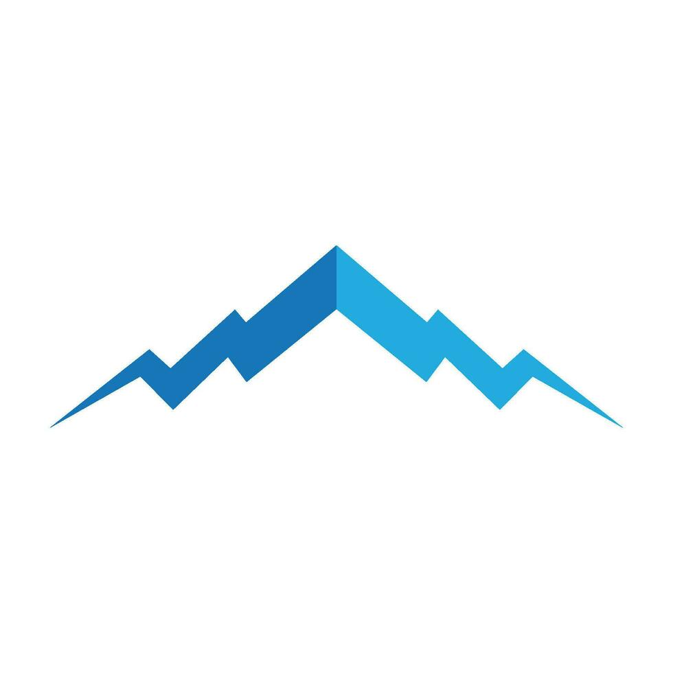 Mountain icon Logo vector