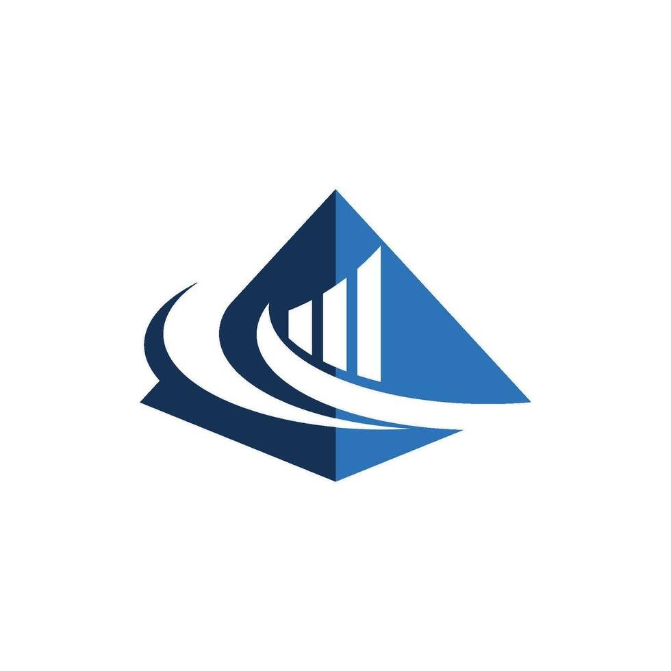 Pyramid icon vector illutration