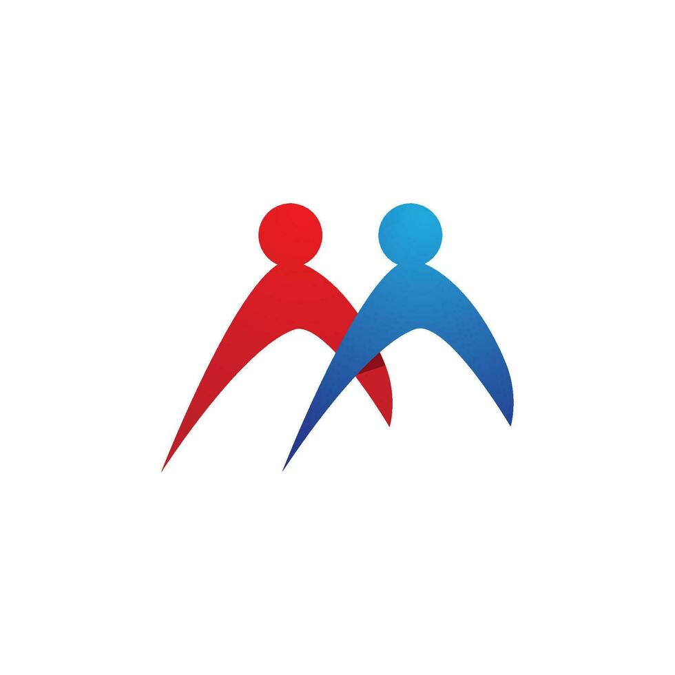 Community, network and social icon vector