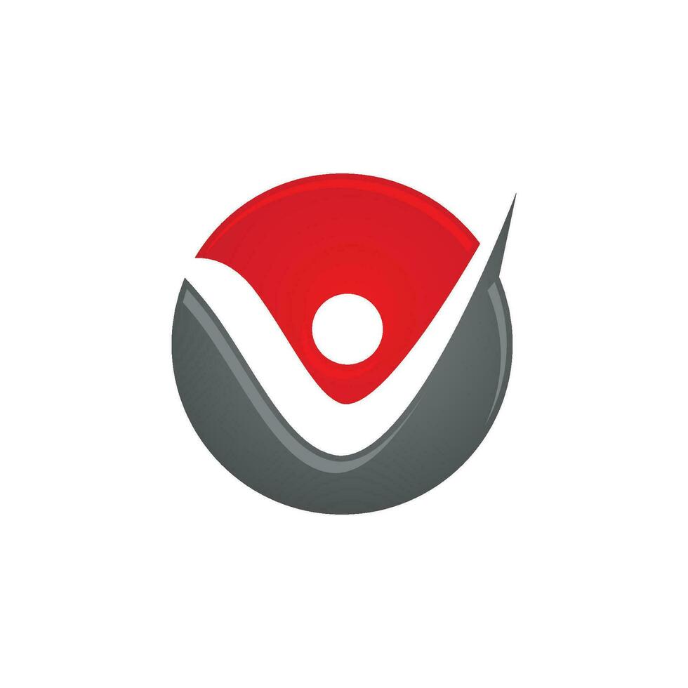 Human character logo sign vector