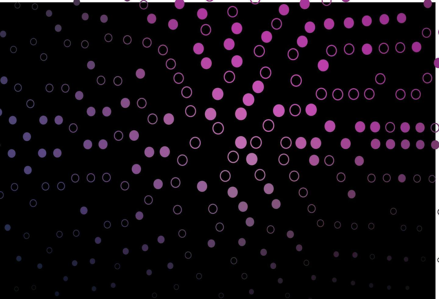 Dark Purple, Pink vector backdrop with dots.