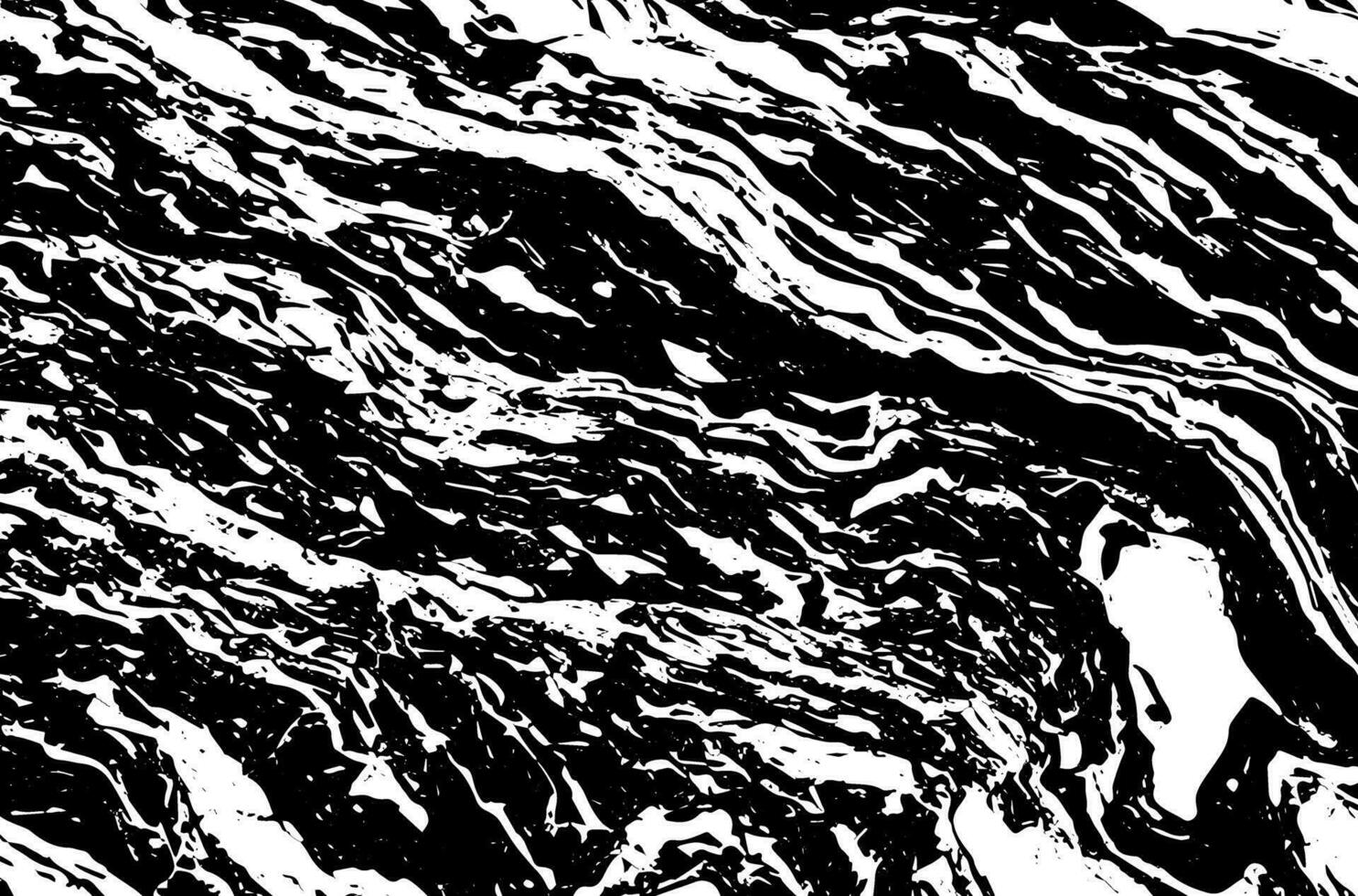 black and white marble texture background vector