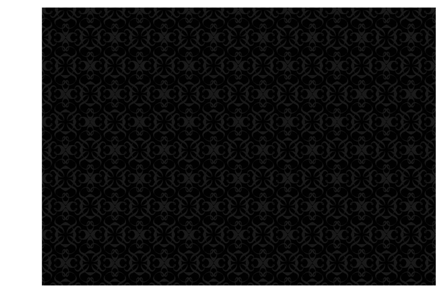 Black Ornament Pattern Background png