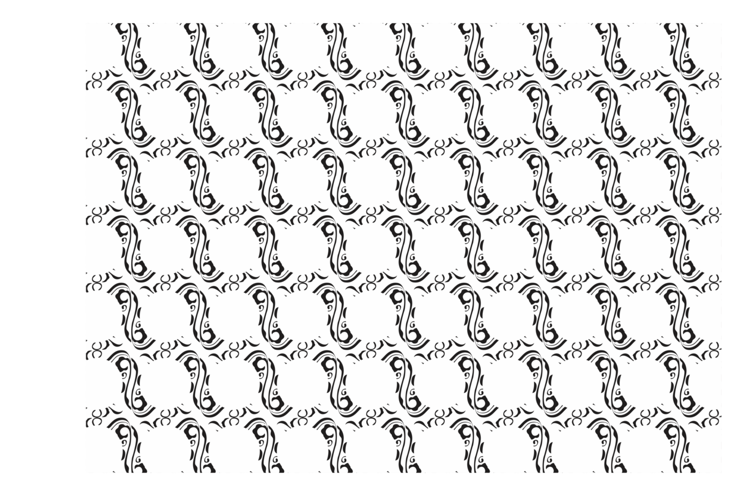 Black Ornament Pattern Background png