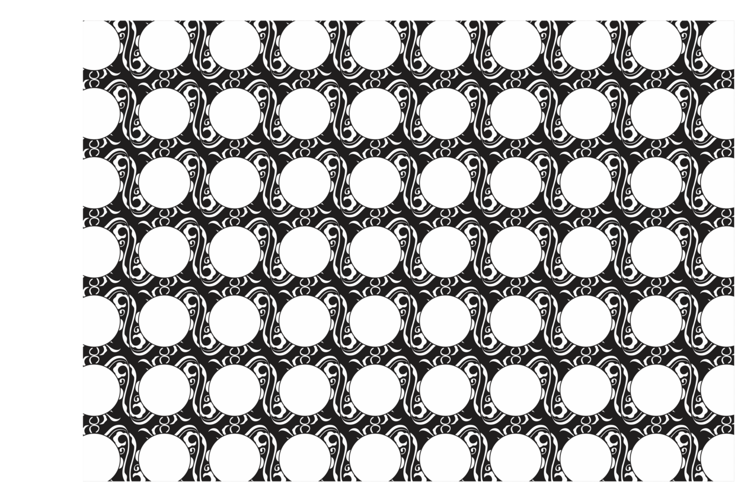 Black Ornament Pattern Background png