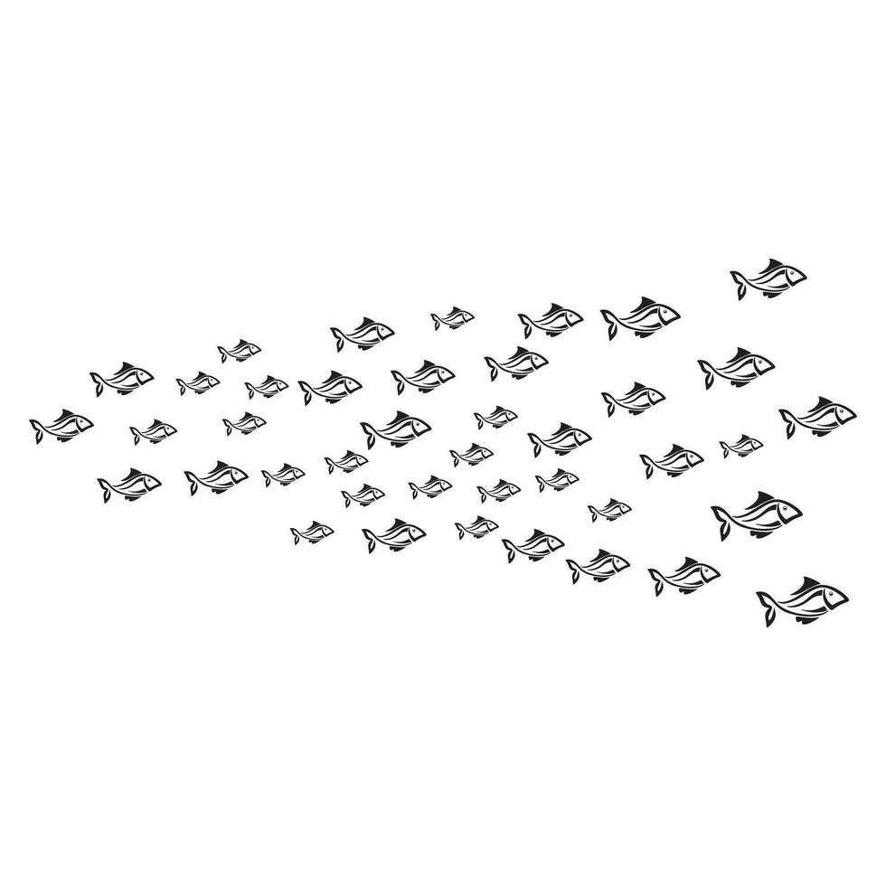 Fish abstract icon design logo template,Creative vector symbol of fishing club or online shop.