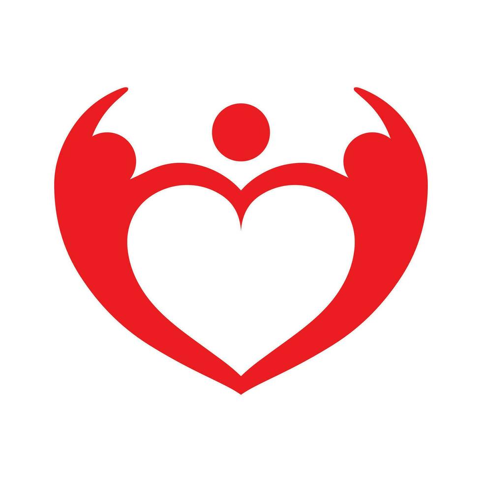 love people health  logo vector