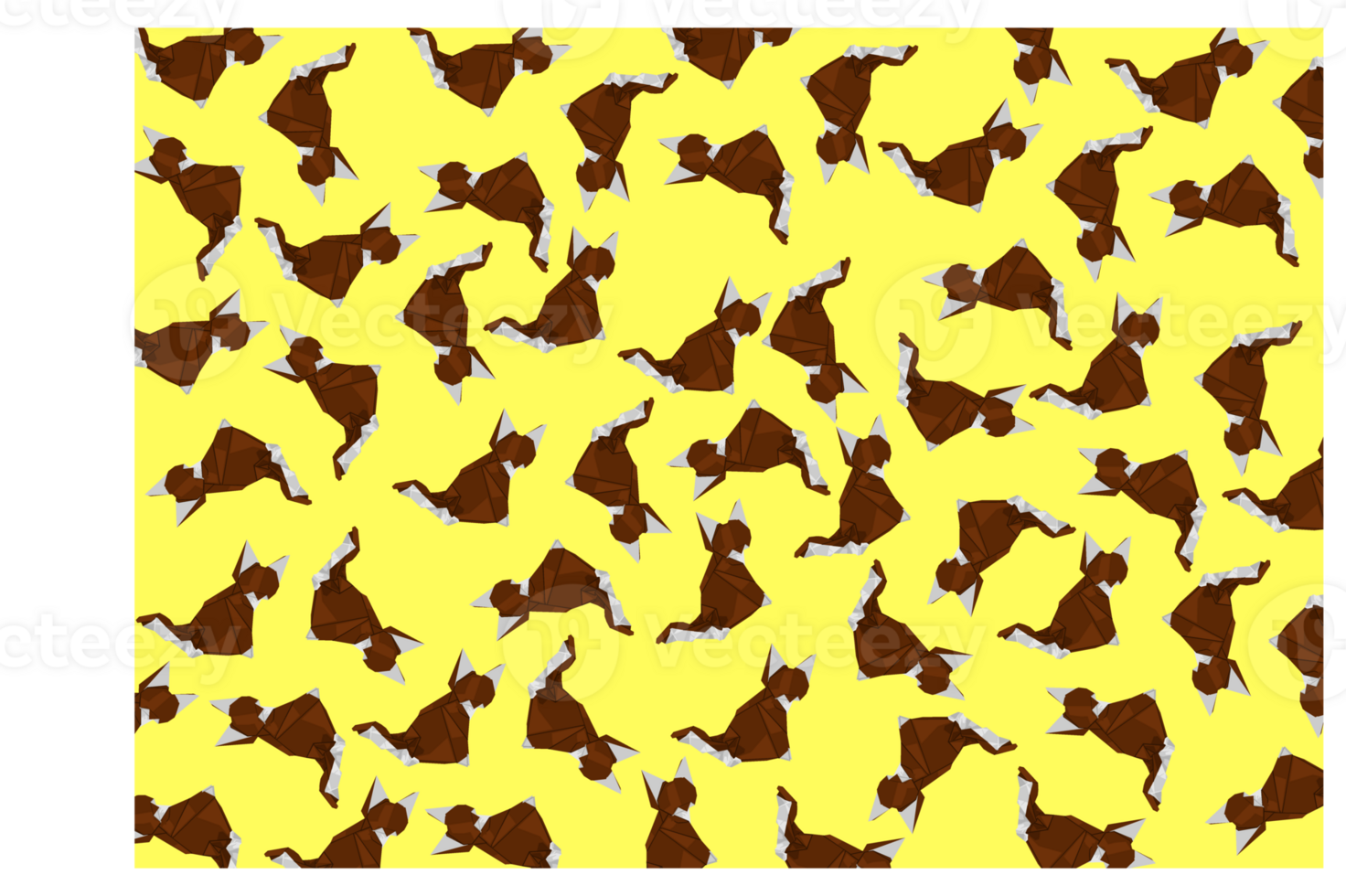 Origami Pattern Background png