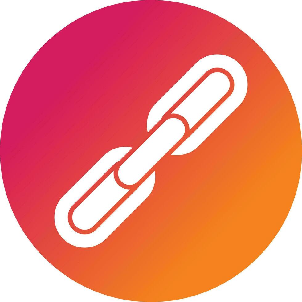 icono de vector de enlace