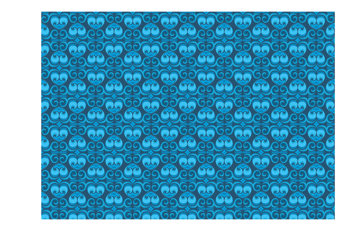 Blue Ornament Pattern Background 34047753 PNG