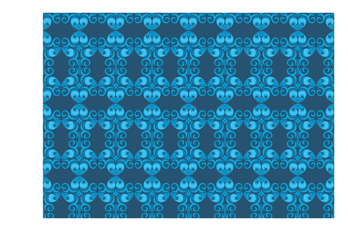 Blue Ornament Pattern Background 34047760 PNG