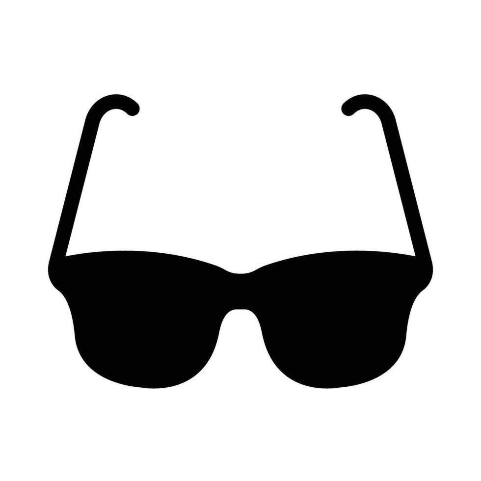 lentes vector glifo icono para personal y comercial usar.