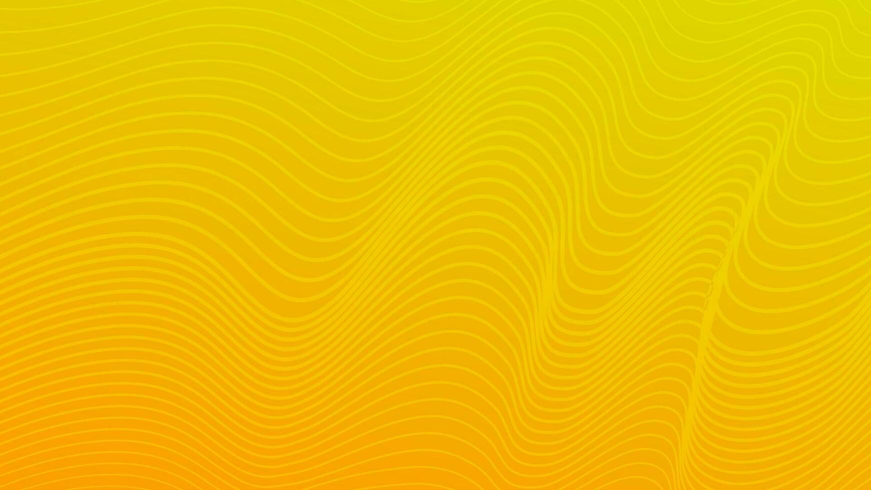 Modern colorful gradient background with wavy lines vector