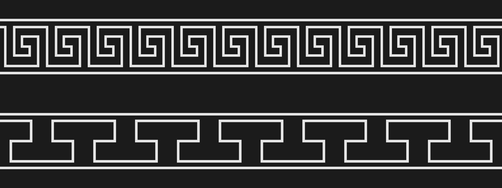 Seamless Greek key patterns 34048327 Vector Art at Vecteezy