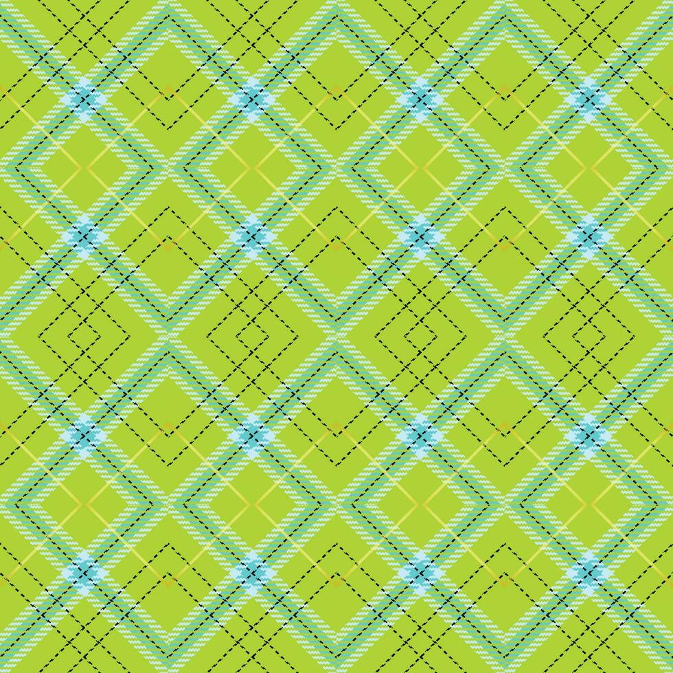 continuous pattern in cloth tartan vector