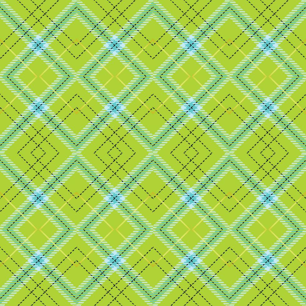 continuous pattern in cloth tartan vector