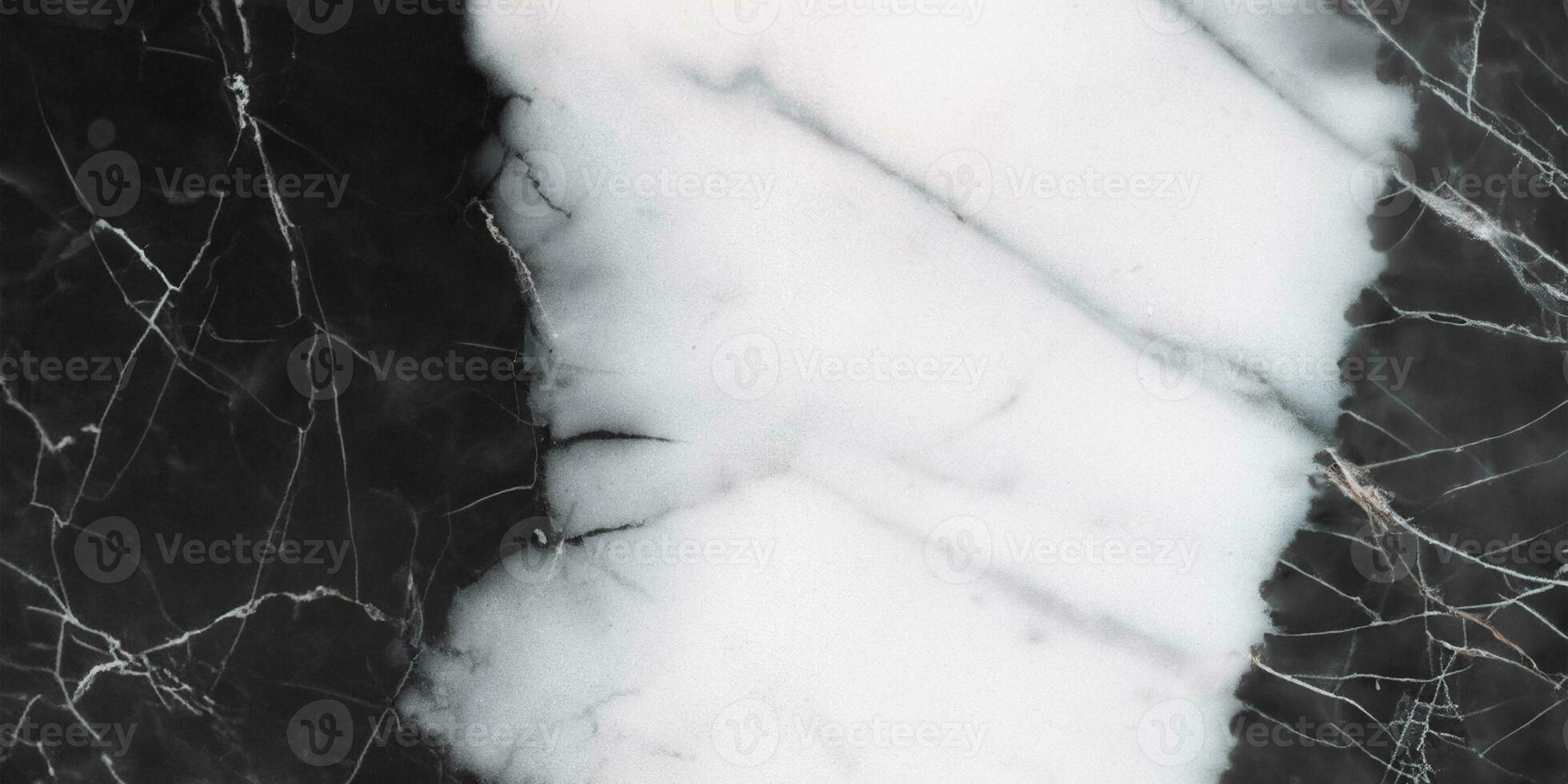 Close up of black marble textured background photo