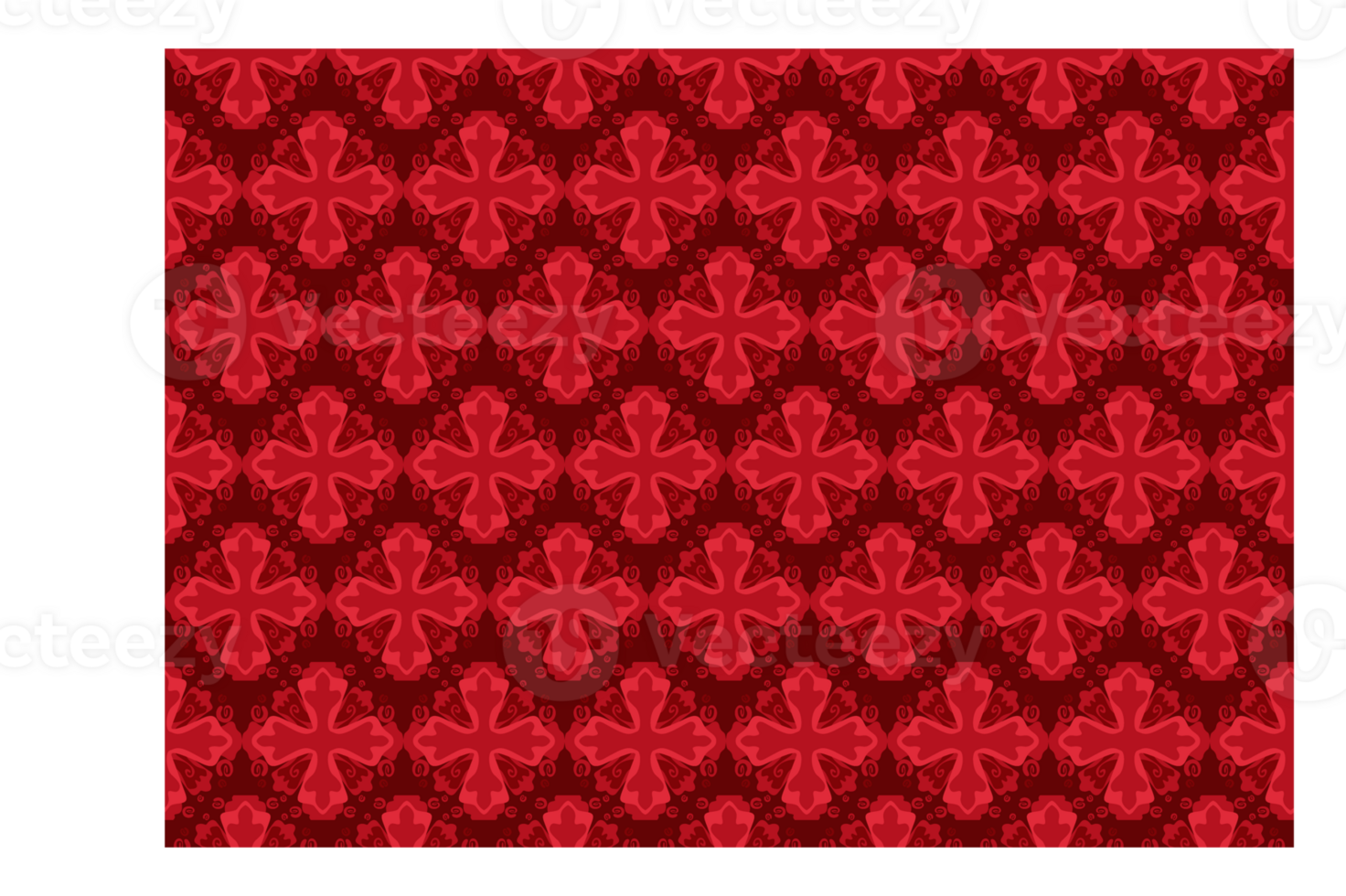 Red  Ornament Pattern Background png