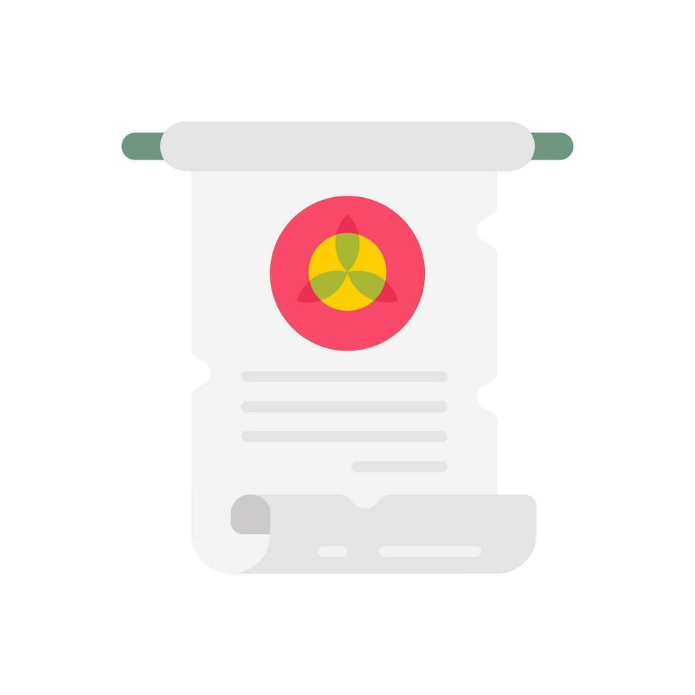 Magic Scroll icon in vector. Illustration vector