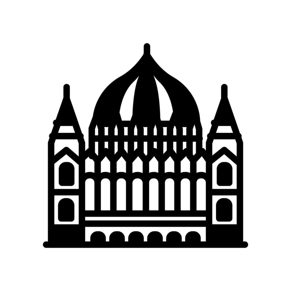 Budapest icon in vector. Illustration vector