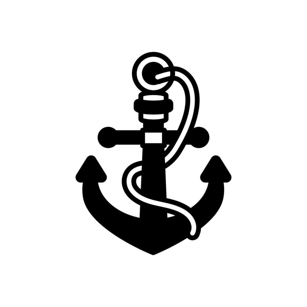 Anchor icon in vector. Illustration vector