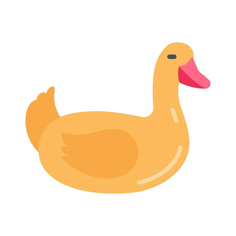 Pato juguete icono en vector. ilustración vector