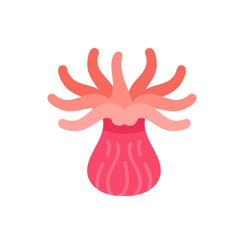 Sea Anemone icon in vector. Illustration vector