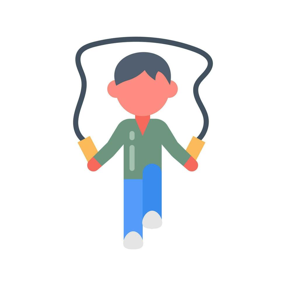 Jump Rope icon in vector. Illustration vector