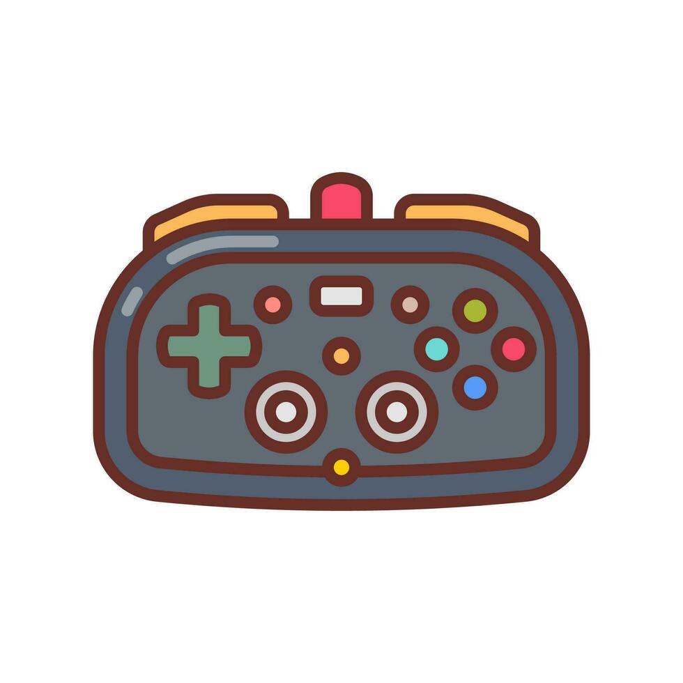 Gamepad icon in vector. Illustration vector
