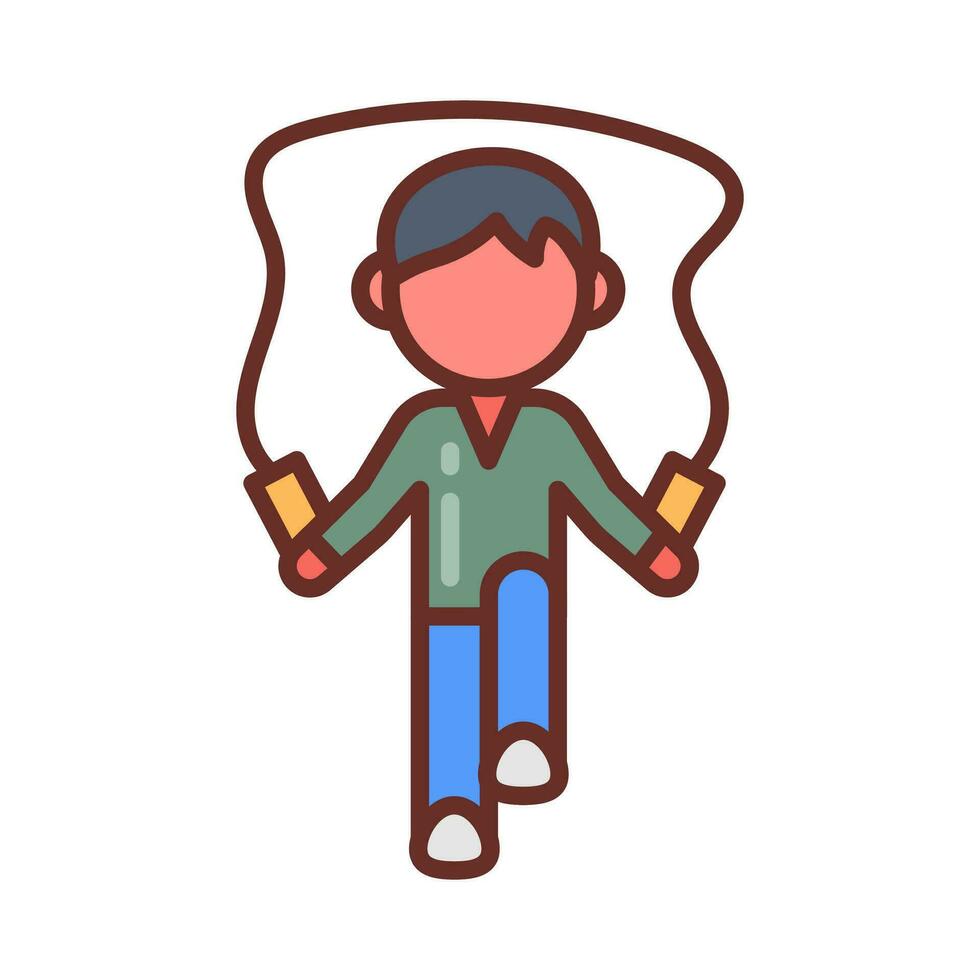 Jump Rope icon in vector. Illustration vector