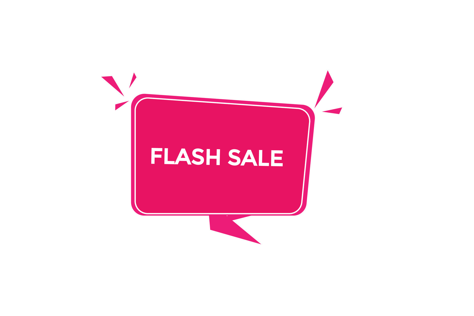 new flash sale website, click button, level, sign, speech, bubble banner, 34051667 Vector Art at