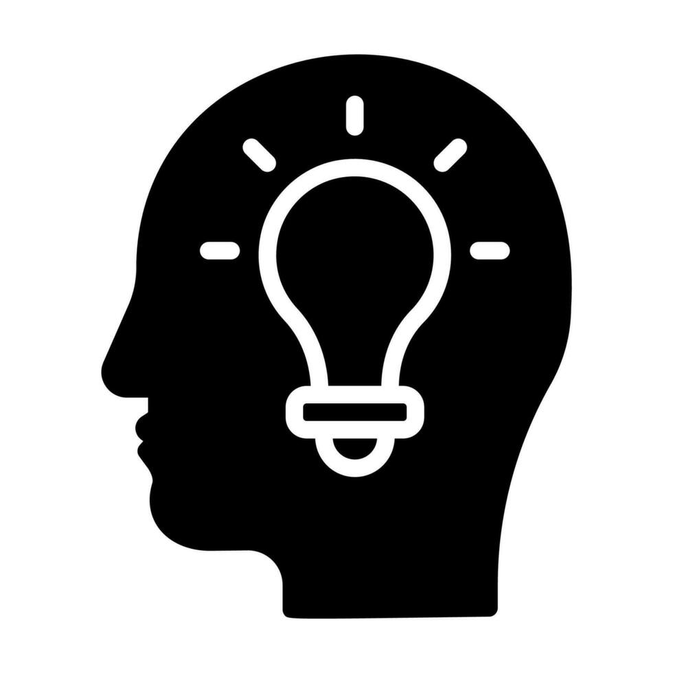 Genius icon in vector. Illustration vector