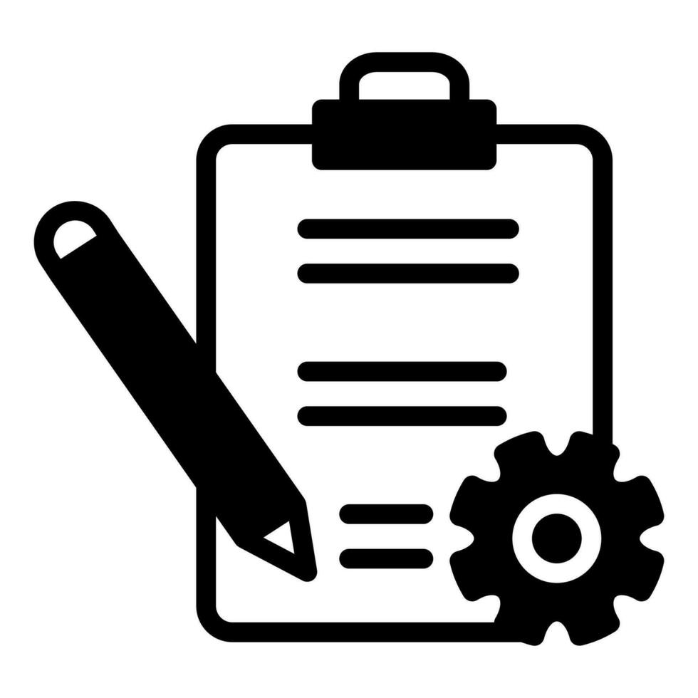 Order Processing Icon in vector. illustration vector