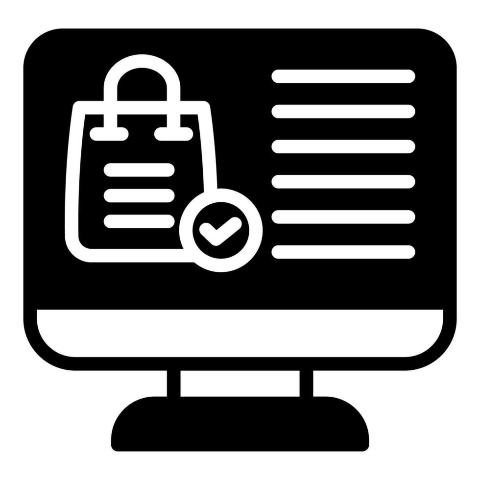 Online Order Icon in vector. illustration vector