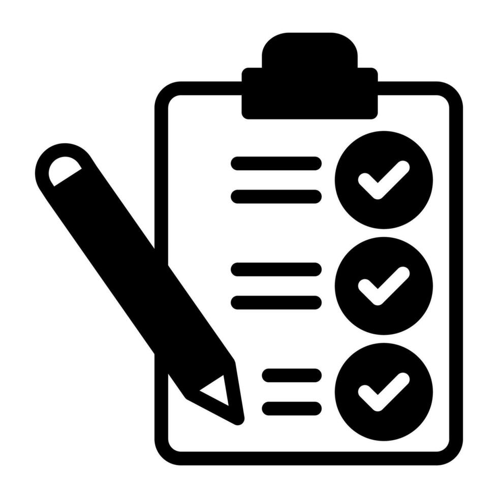 Order List Icon in vector. illustration vector